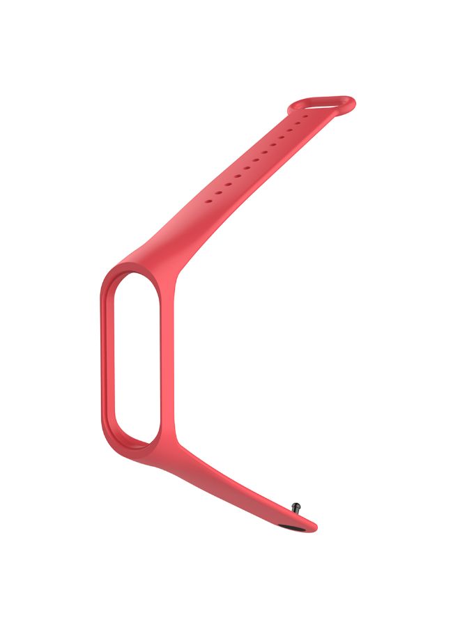Polyurethane Replacement Band For Xiaomi Mi Band 4 Red - Image 3