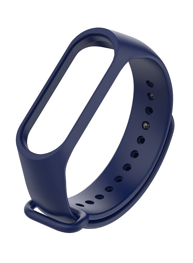 Replacement Watch Band For Xiaomi Mi Band 4 Navy Blue - Image 1