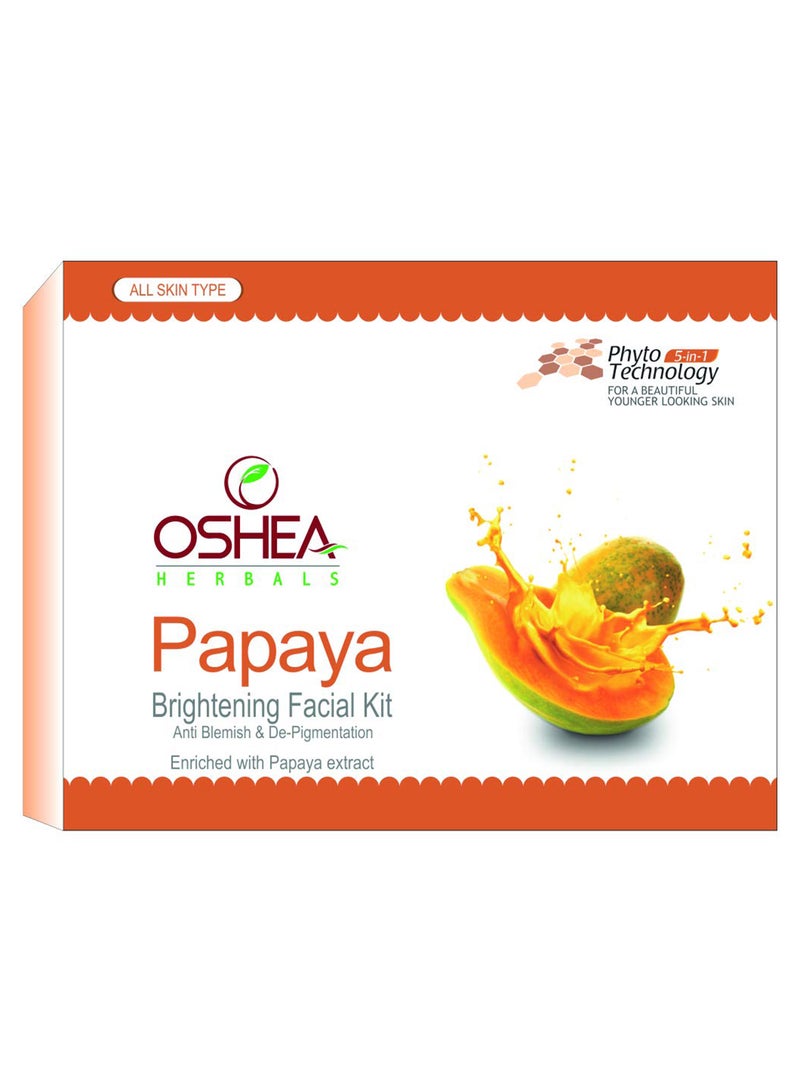 OSHEA Papaya Facial Kit Multicolour