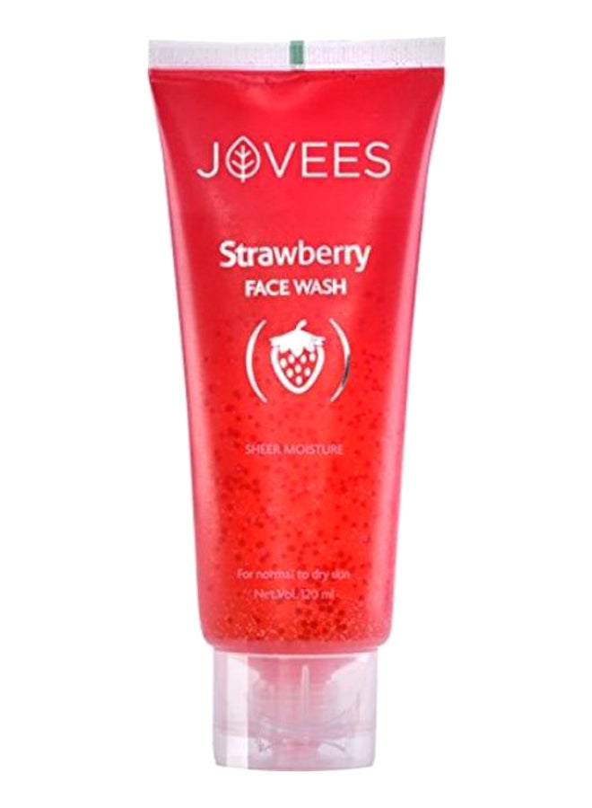 Jovees Strawberry Face Wash Multicolour 120ml