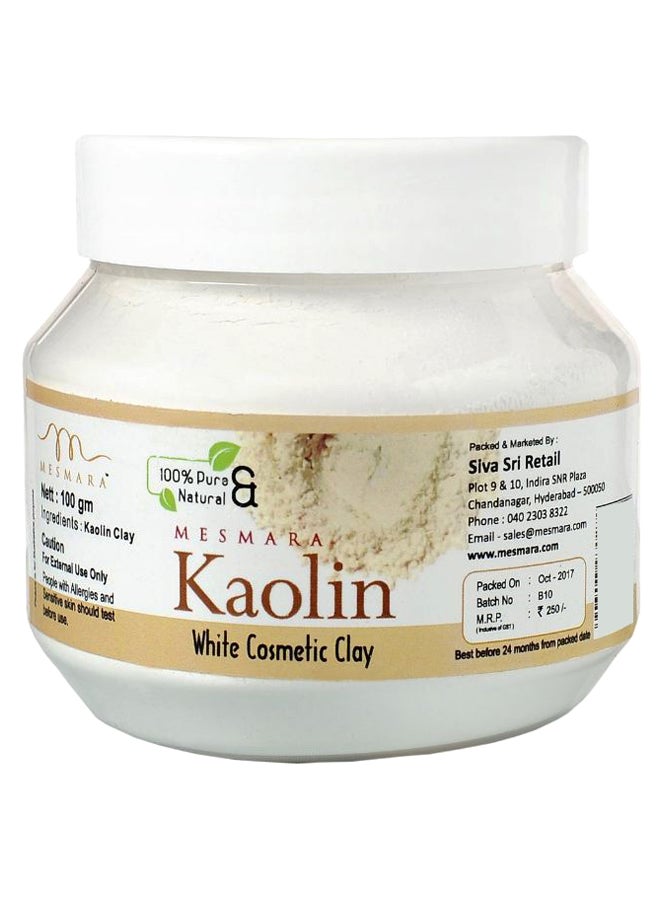 Kaolin Cosmetic Clay White 100grams - v1566850814/N29266420A_1