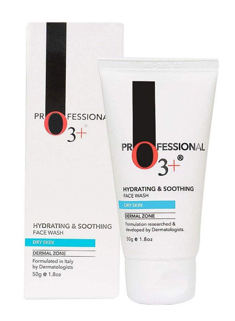 O3+ Hydrating And Soothing Face Wash Multicolour 50grams