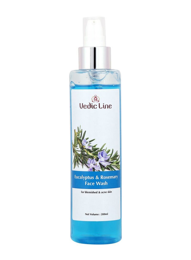 Eucalyptus And Rosemary Face Wash Blue 200ml - v1566850839/N29266752A_1