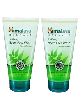 2-Piece Purifying Neem Facewash Set Green 2 x 50ml - v1566850844/N29268150A_1