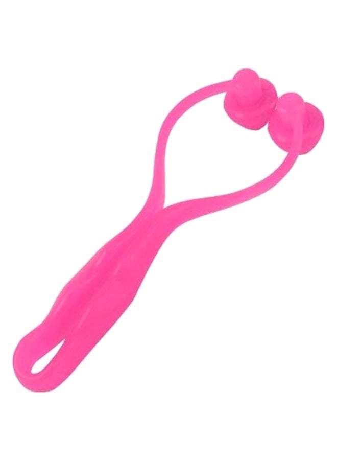 Alexvyan 3-In-1 Facial Roller Nose Massager Pink - Image 1