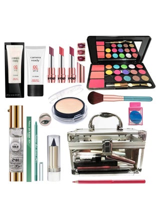 13-Piece All-In-One Make-Up Kit Multicolour - v1566856272/N29256239A_1