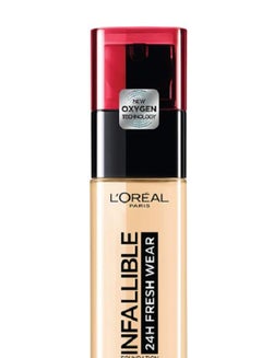 L'OREAL PARIS Infallible 32H Fresh Wear Foundation Cream 125 Natural Rose  - Image 2