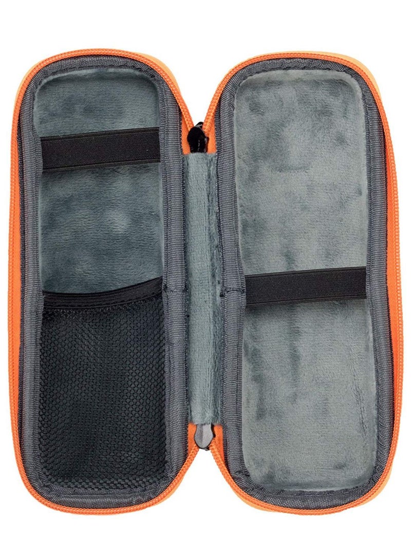 بريو علبة أدوات تجميل مناسبة للسفر برتقالي/أسود - Image 2