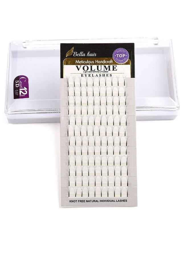 Bella Hair 5D Volume Pre-Made Individual Eyelashes Black - Image 1