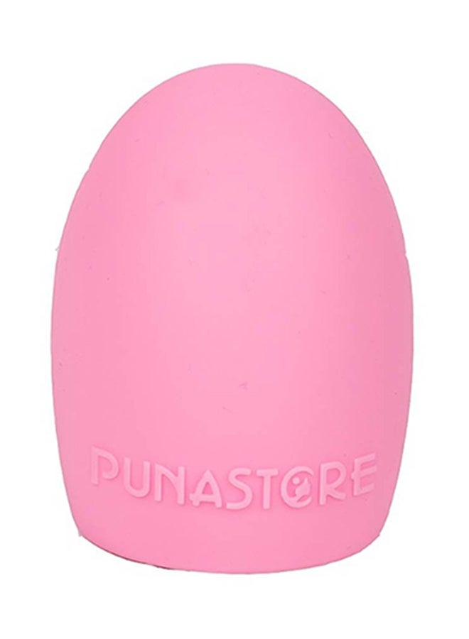 Puna Store - Brush Egg Makeup Brush Cleaning Tool Pink - Image 1