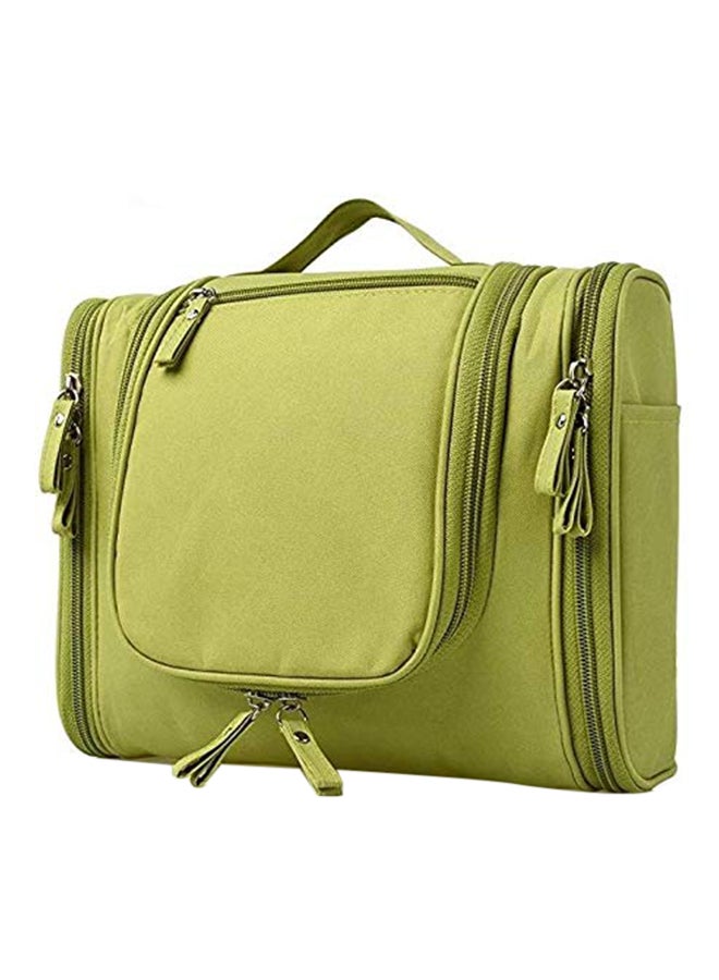 PETRICE Multifunctional Travel Toiletry Bag Extra Large Makeup Organiser Green - Image 1