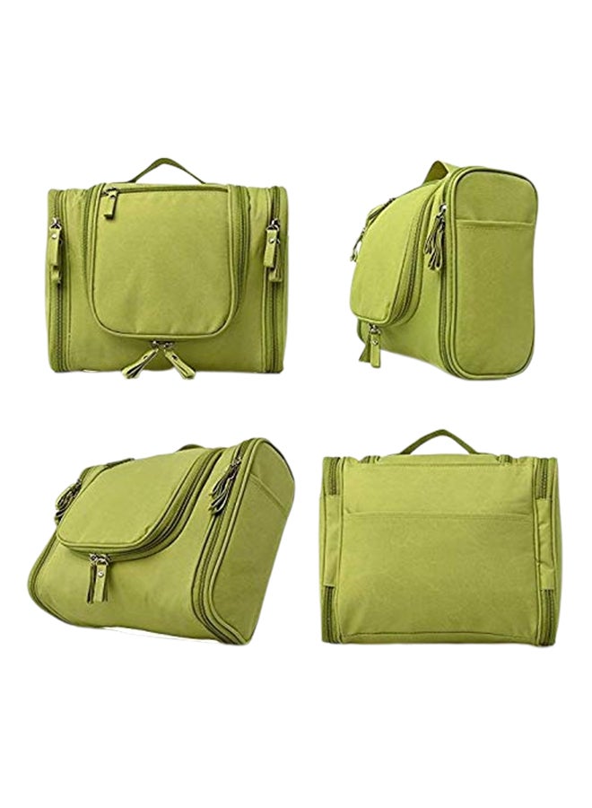 PETRICE Multifunctional Travel Toiletry Bag Extra Large Makeup Organiser Green - Image 2