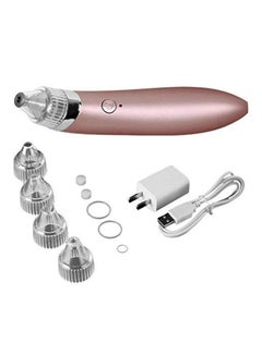 Generic Electric Blackhead Remover Vacuum Suction Machine Rose Gold/Silver 