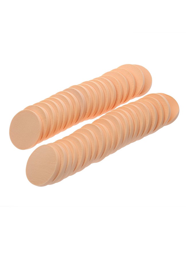Anleolife - 36-Piece Facial Powder Puff Beige - Image 1