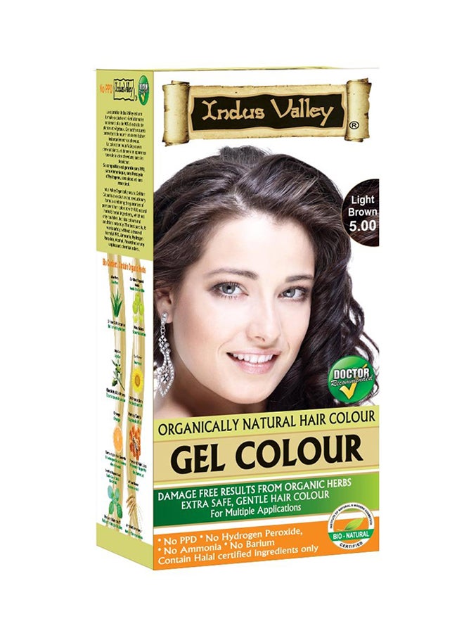 Indus Valley Permanent Hair Colour Light Brown 5.00 - Image 1