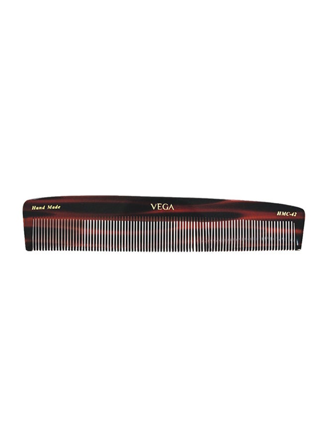Vega Tortoise Shell Dressing Comb Brown/Black 9inch