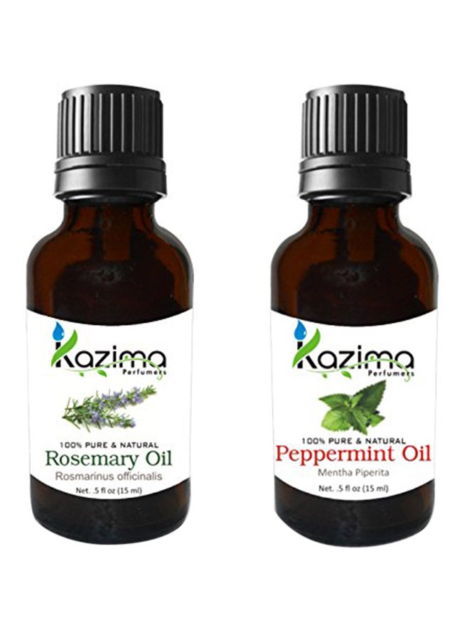 كازيما زيت إكليل الجبل والنعناع 15ملليلتر