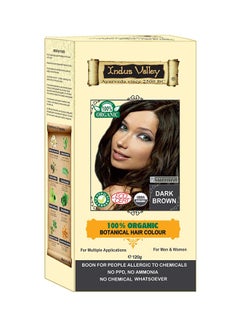 100% Botanical Hair Colour Dark Brown 120grams