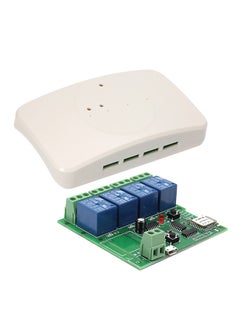 Universal Wireless Remote Control Switch And Receiver Module White/Green