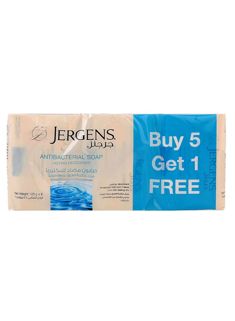 Jergens 6-Piece Anti-Bacterial Soap Set 750grams