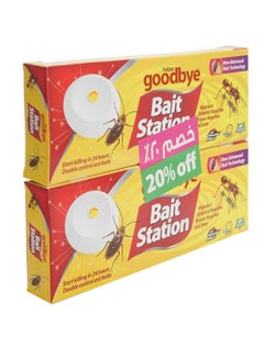 Pack Of 2 Goodbye Bait Station Multicolour