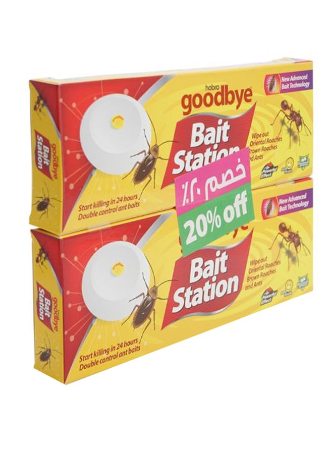 Dutch & Habro - Pack Of 2 Goodbye Bait Station Multicolour - Image 1