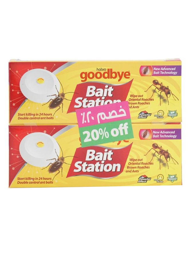 Dutch & Habro - Pack Of 2 Goodbye Bait Station Multicolour - Image 1