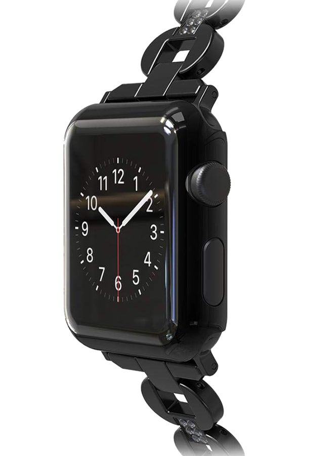 Smart Watch Protective Cover Case For Apple Watch Series 3 42mm Band-000617 Black - Image 3