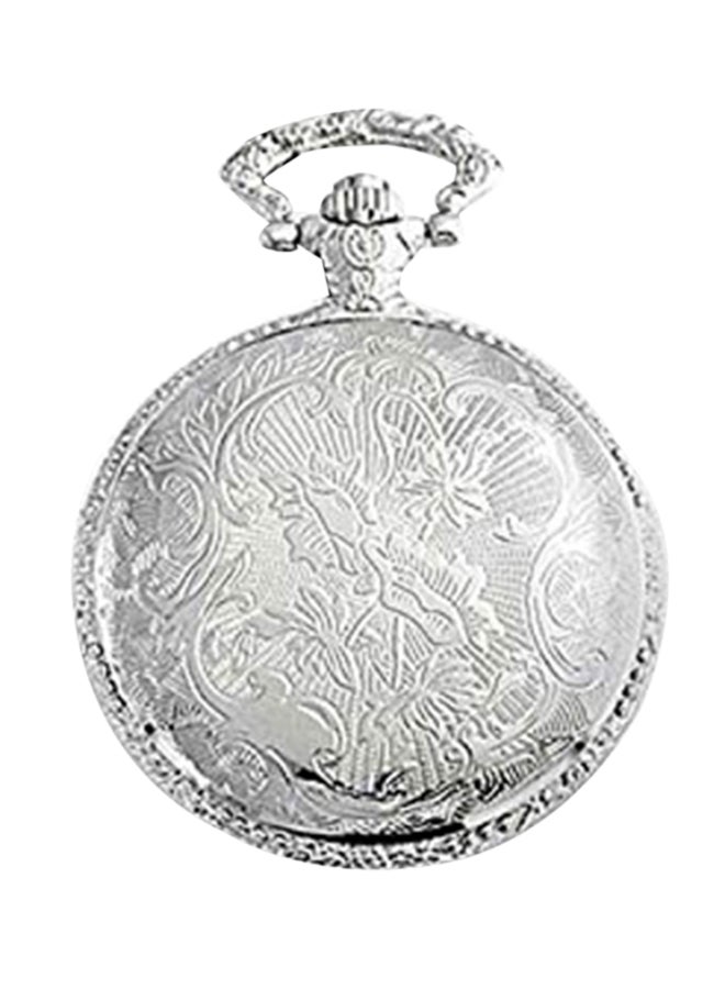 بلينج جولري ساعة جيب كوارتز بعقارب مع سلسلة طراز WFW-L296 unisex - Image 2