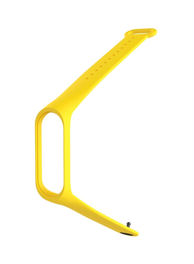 بلولانز سوار ساعة بديل مصنوع من البولي يوريثان الحراري لشاومي مي باند 3 أصفر - Image 3