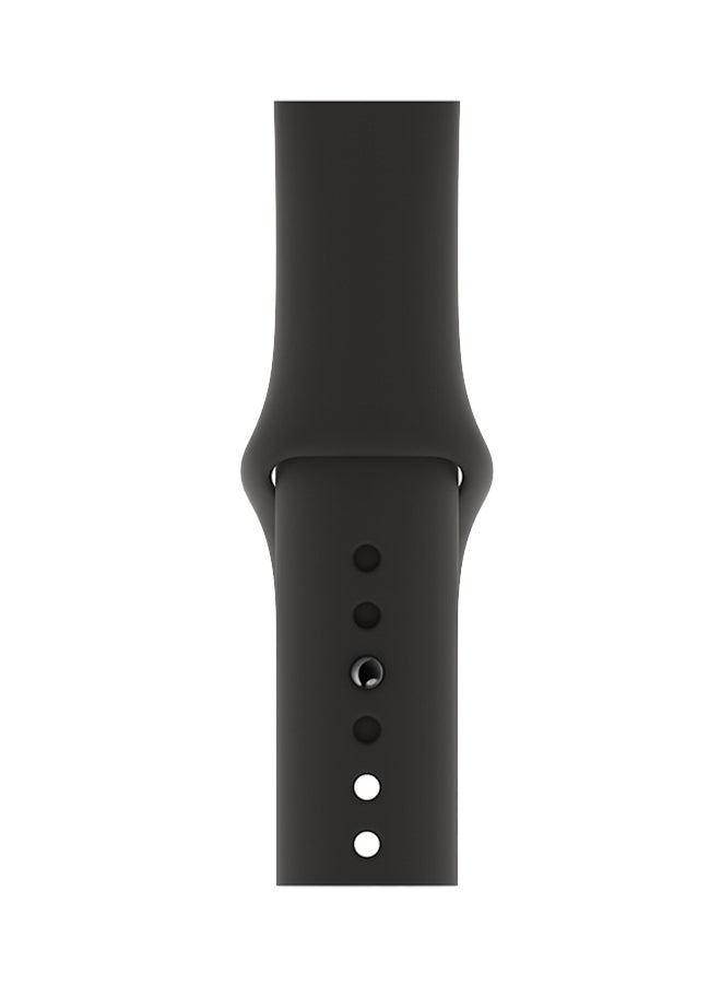 porodo - Silicone Wrist Band For Apple Watch Dark Grey - Image 1