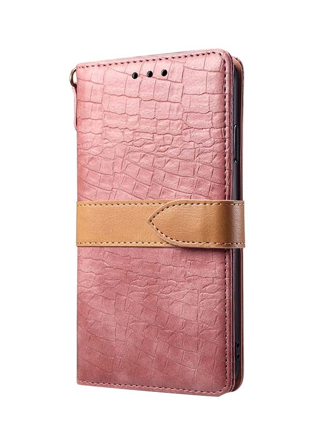Protective Wallet Cards Case Cover For Apple iPhone 7 / 8 Pink  - Image 1
