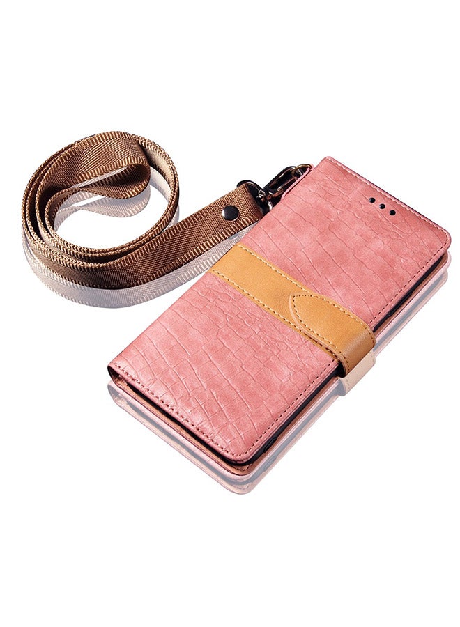 Protective Wallet Cards Case Cover For Apple iPhone 7 / 8 Pink  - Image 4