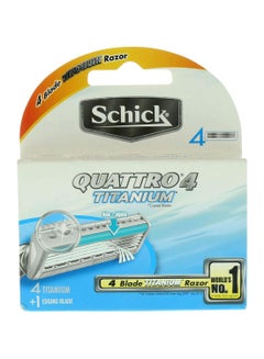 Quattro 4 Blade Titanium Razor