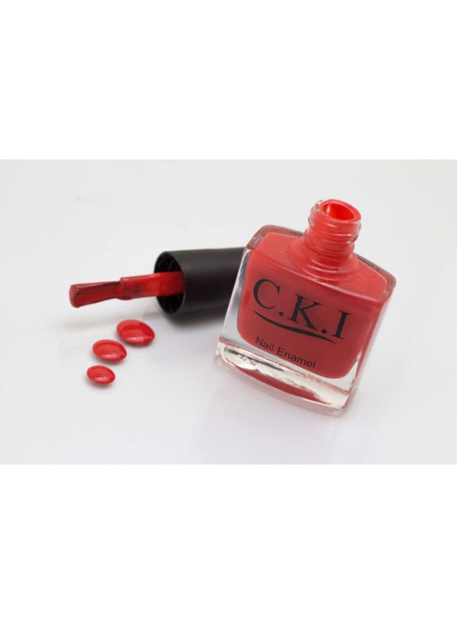 C.K.I Regular Matte Nail Enamel 768 Red Robin - Image 2
