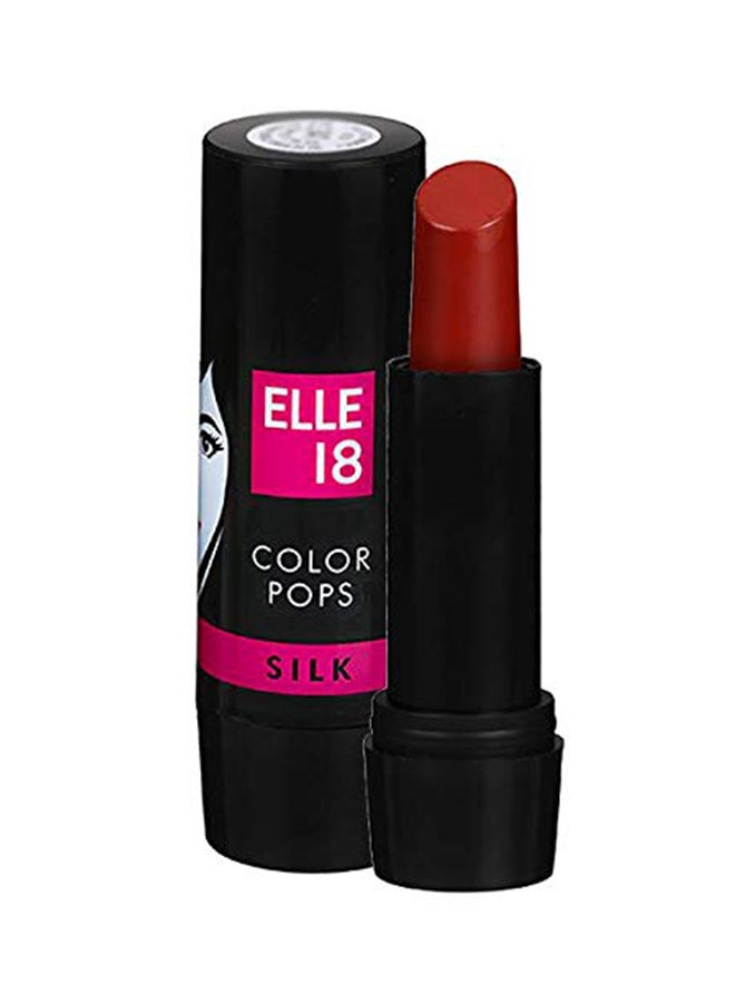 إل 18 أحمر شفاه كولر بوبس حريري غير لامع أحمر