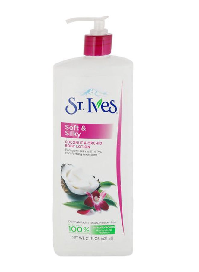 ST. Ives Softening Coconut And Orchid Body Lotion 621ml - Image 2