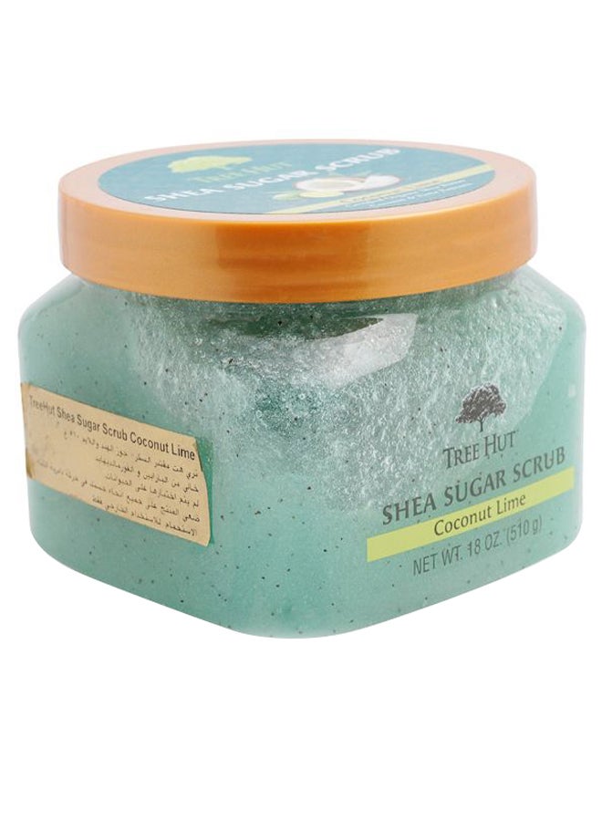 Tree Hut Coconut Lime Shea Sugar Scrub 510grams - Image 1