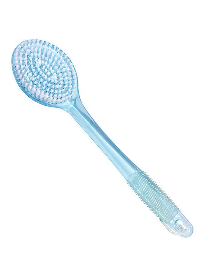 Panache Bath & Body Brush Blue/White 36cm  - Image 1
