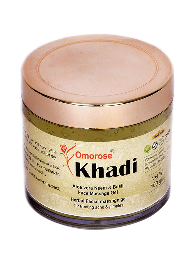 KHADI Omorose Aloevera Neem And Basil Face Massage Gel 100grams