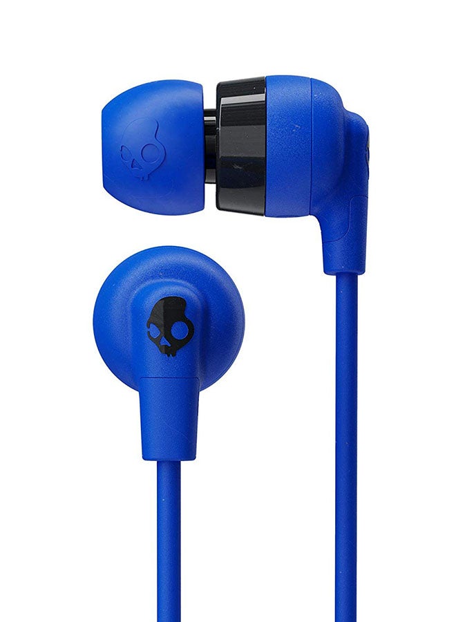 سكل كاندي سماعات أذن داخلية سلكية من السلسة Ink'd بميكروفون أزرق - Image 2