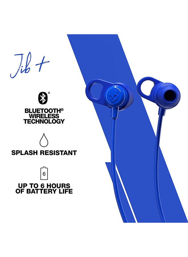 Skullcandy Jib+ Wireless In-Ear Bluetooth Earphones Blue  - Image 3