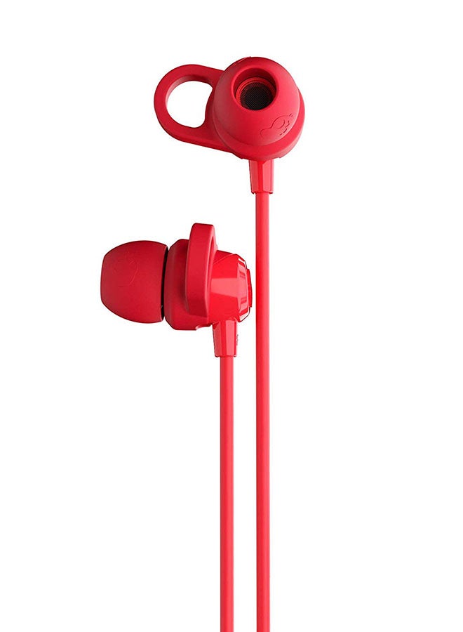 Skullcandy Jib+ Wireless In-Ear Bluetooth Earphones Red  - Image 2