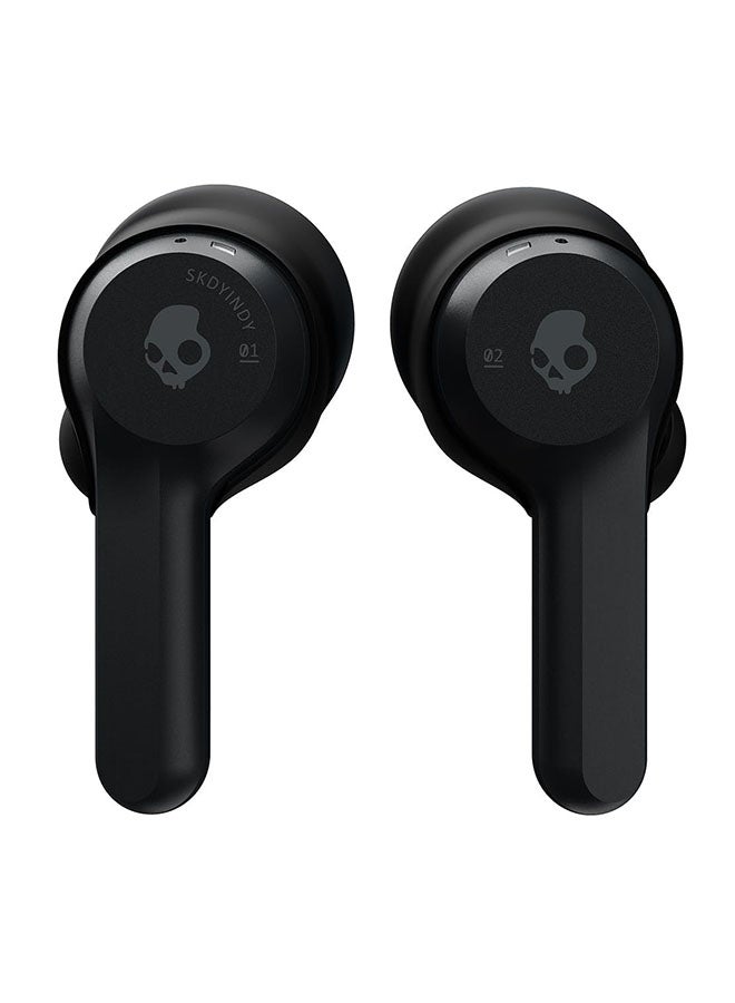 Skullcandy - Indy True Wireless Bluetooth Earbuds With Microphone Black - Image 1