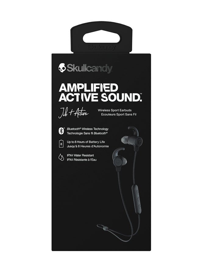 سكل كاندي سماعة أذن داخلية بلوتوث جيب+ أكتيف لاسلكية أسود - Image 3