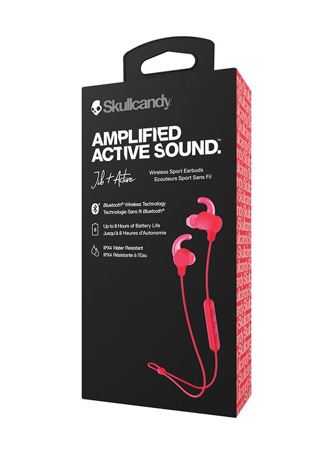 سكل كاندي سماعة أذن داخلية بلوتوث جيب+ أكتيف لاسلكية أحمر - Image 3