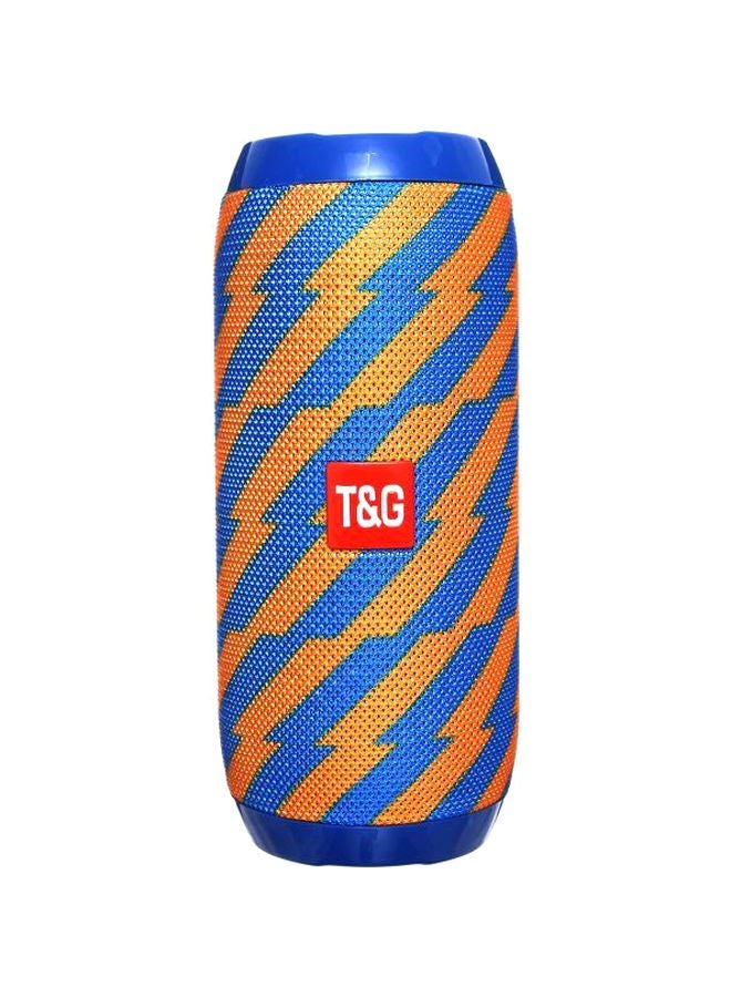 T&G Portable Bluetooth Speaker Blue/Yellow - Image 1