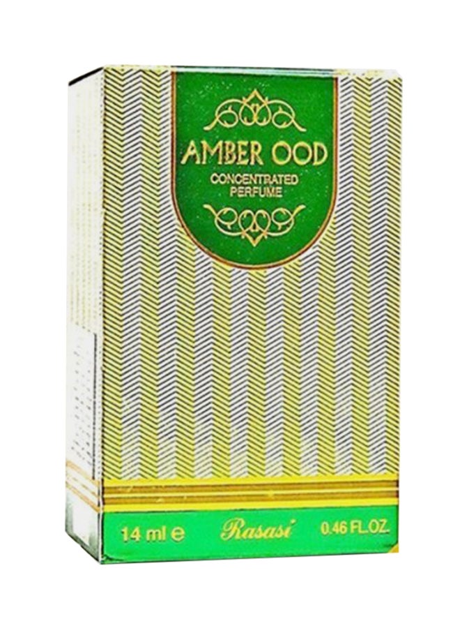 رصاصي - عطر العنبر والعود المركز 14ملليلتر - Image 1