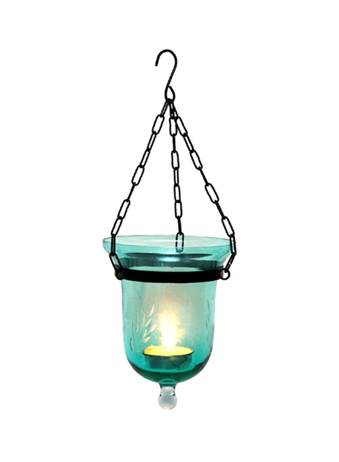 أنتيك ميوزيم Ramadan Hanging Candle Lamp Lantern Light Green 10cm 