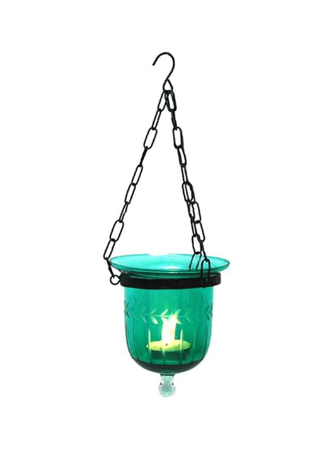أنتيك ميوزيم Ramadan Hanging Candle Lantern Lamp Green 10cm 
